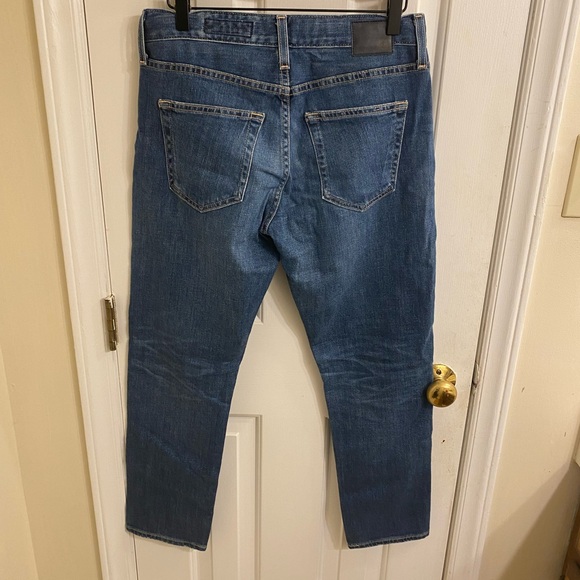 AG EX-BOYFRIEND SLIM JEANS SLOUCHY SLIM WOMENS SIZE 27 AG STRAIGHT LEG JEANS - Picture 14 of 16